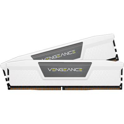     DDR5 64GB (2x32GB) 5600 MHz Vengeance White Corsair (CMK64GX5M2B5600C40W)