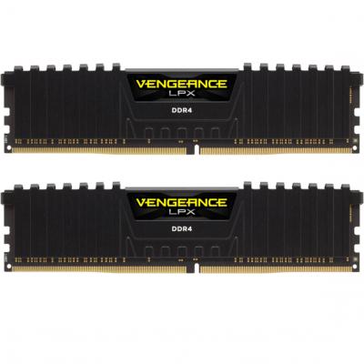     DDR4 16GB (2x8GB) 4000 MHz Vengeance LPX Black Corsair (CMK16GX4M2K4000C19)