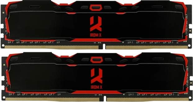   Goodram DDR4 16Gb 8Gbx2 2666MHz Iridium X Black (IR-X2666D464L16S/16GDC)