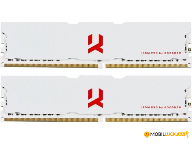   GOODRAM IRDM PRO Crimson White DDR4-3600 32Gb KIT (2x16GB) (IRP-C3600D4V64L18/32GDC)