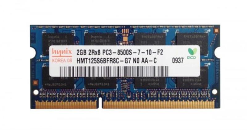   Hynix SO-DIMM 2GB/1066 DDR3 (HMT125S6BFR8C-G7)