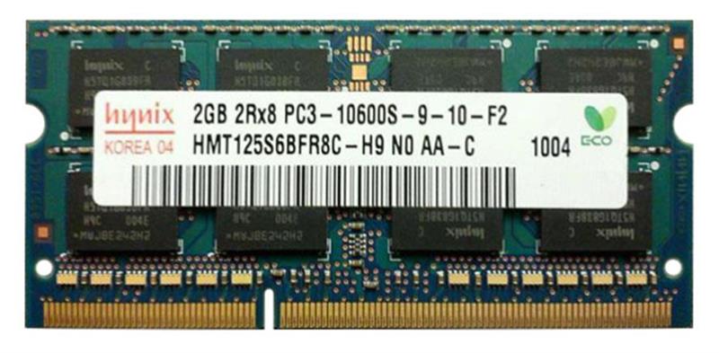   Hynix SO-DIMM 2GB/1333 DDR3 (HMT125S6BFR8C-H9)