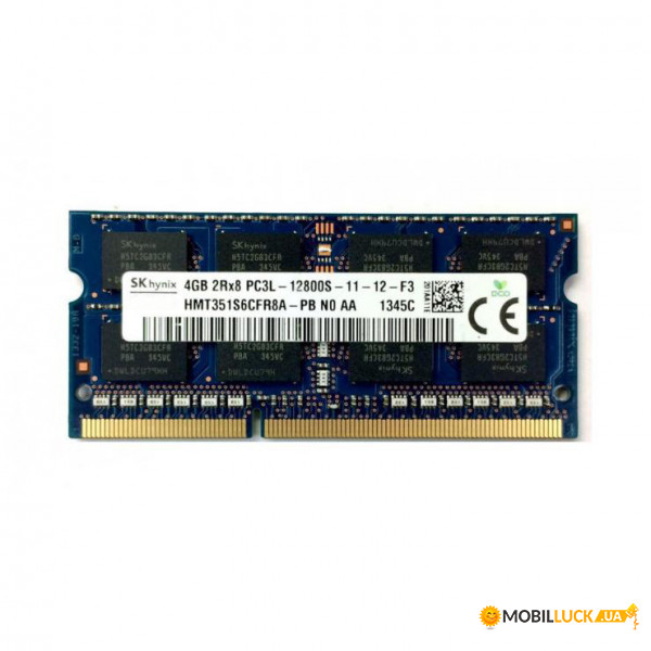   Hynix SO-DIMM 4GB/1600 DDR3L (HMT351S6CFR8C-PB)