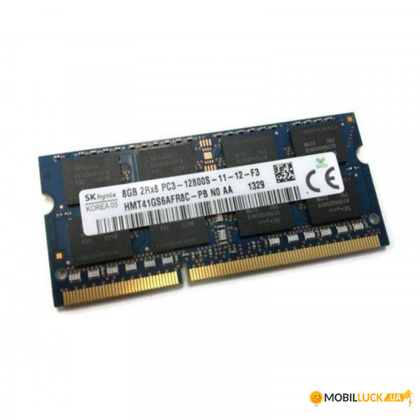   Hynix SO-DIMM 8GB/1600 DDR3 (HMT41GS6AFR8C-PB) Refurbished