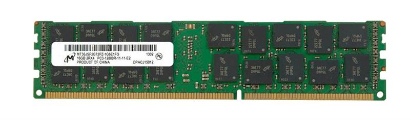   DDR3 16GB/1600 Micron ECC REG (MT36JSF2G72PZ-1G6E1FG) Refurbished