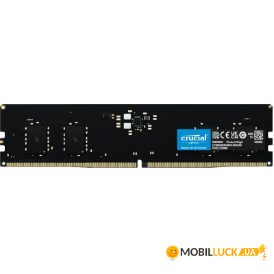     DDR5 16GB 4800 MHz Micron (CT16G48C40U5)