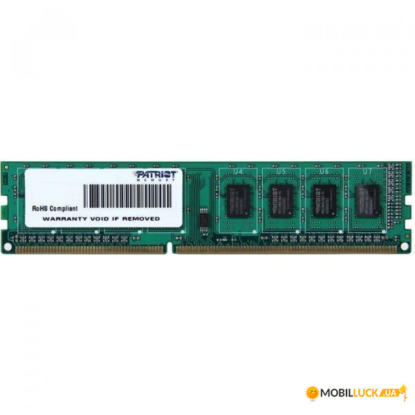  Patriot DDR3 1600 4GB 1.5V