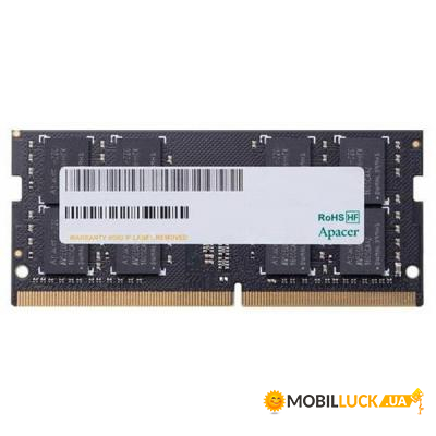     Apacer  SoDIMM DDR4 16GB 2666 MHz (AS16GGB26CQYBGH)