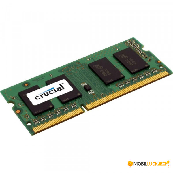   Crucial SODIMM DDR3L-1600 4096MB PC3L-12800 (CT51264BF160BJ)