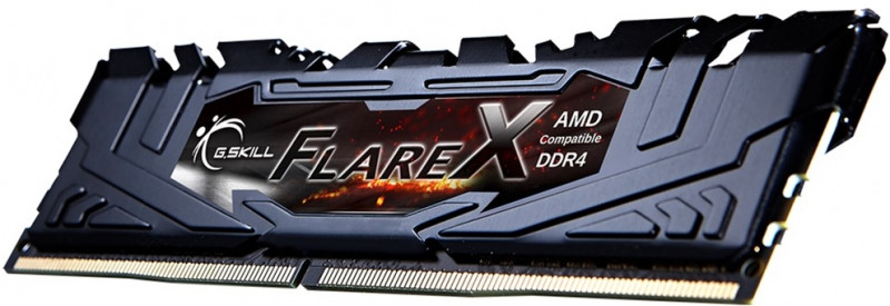     G.Skill DDR4 16GB (2x8GB) 3200 MHz FlareX Black l (F4-3200C16D-16GFX)