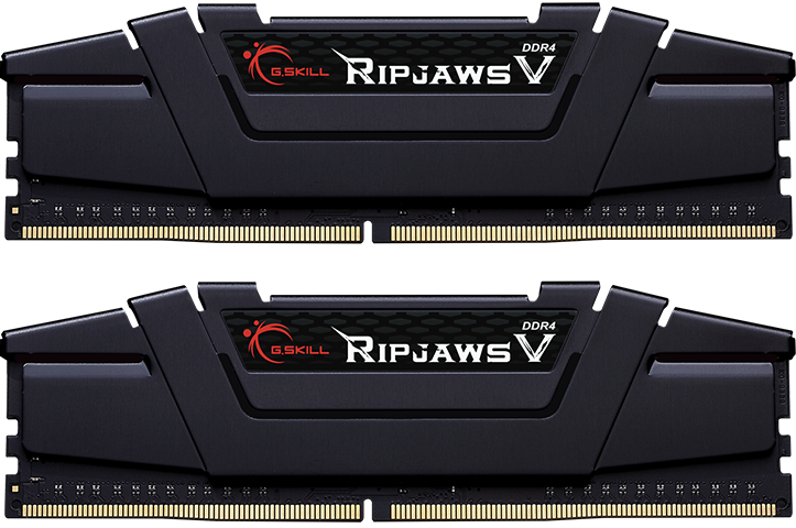   DDR4 2x16GB/3600 G.Skill Ripjaws V Black (F4-3600C16D-32GVKC)