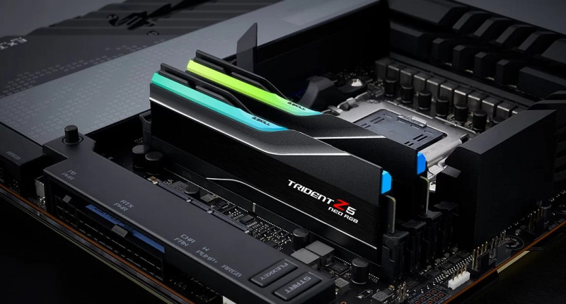   DDR5 2x16GB/6000 G.Skill Trident Z5 Neo RGB (F5-6000J3038F16GX2-TZ5NR)
