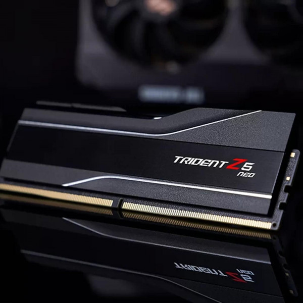   G.Skill Trident Z5 Neo Black DDR5-6000 64 GB (2x32GB) AMD EXPO 30-40-40-96 1.4V (F5-6000J3040G32GX2-TZ5N)