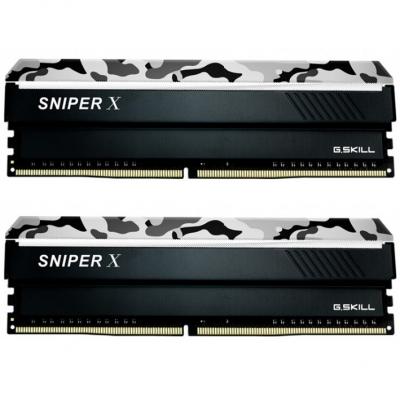     DDR4 32GB (2x16GB) 3200 MHZ SniperX Urban Camo G.Skill (F4-3200C16D-32GSXWB)