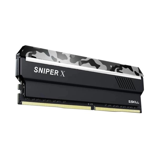     DDR4 32GB (2x16GB) 3200 MHZ SniperX Urban Camo G.Skill (F4-3200C16D-32GSXWB)