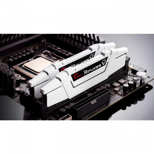   G.Skill Ripjaws V White DDR4-3600 32GB (2x16GB) CL18-22-22-42 1.35V (F4-3600C18D-32GVW)