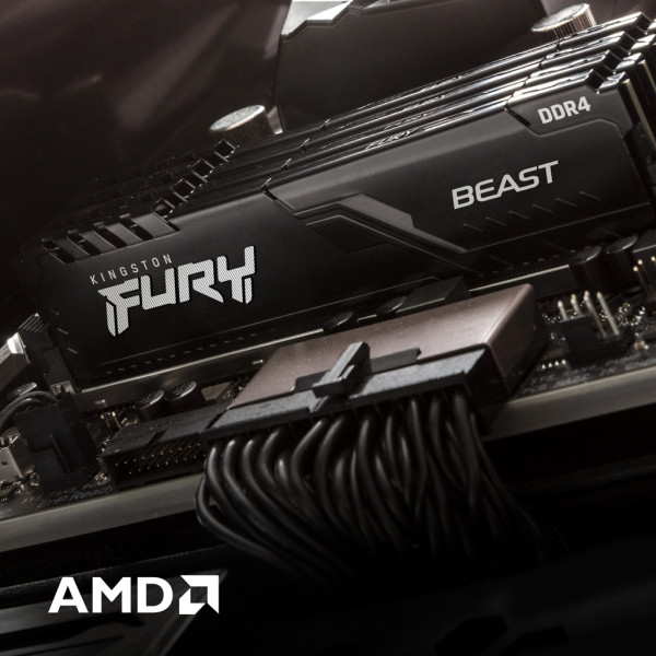   DDR4 2x16GB/3200 Kingston Fury Beast Black (KF432C16BBK2/32)