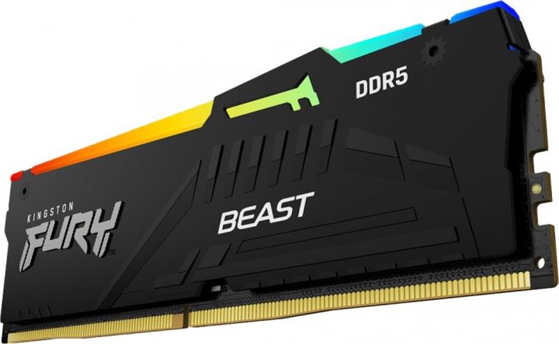  DDR5 2x16GB/5200 Kingston Fury Beast RGB Black (KF552C36BBEAK2-32)