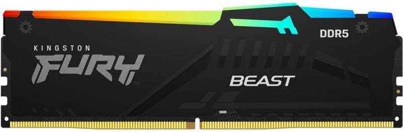   DDR5 2x16GB/5200 Kingston Fury Beast RGB Black (KF552C36BBEAK2-32)