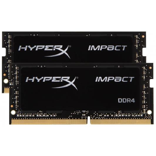    Kingston DDR4 2666 32GB KIT (16GBx2) SO-DIMM HyperX Impact (HX426S15IB2K2/32)