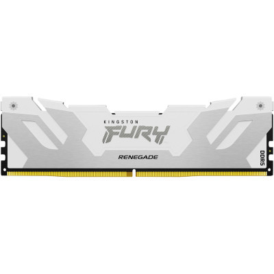     DDR5 16GB 6400 MHz Renegade White/Silver Kingston Fury (ex.HyperX) (KF564C32RW-16)