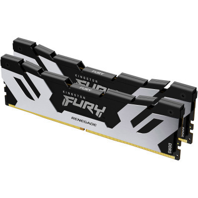     DDR5 32GB (2x16GB) 7200 MHz Renegade Black/Silver Kingston Fury (ex.HyperX) (KF572C38RSK2-32)