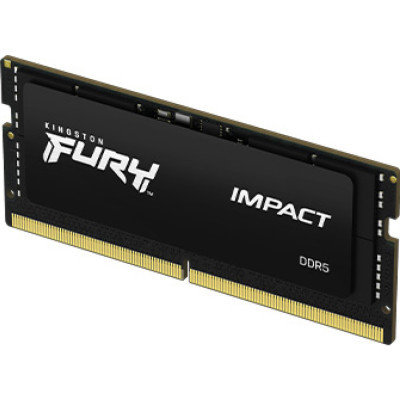     SoDIMM DDR5 16GB 6000 MHz Impact XMP Kingston Fury (ex.HyperX) (KF560S38IB-16)