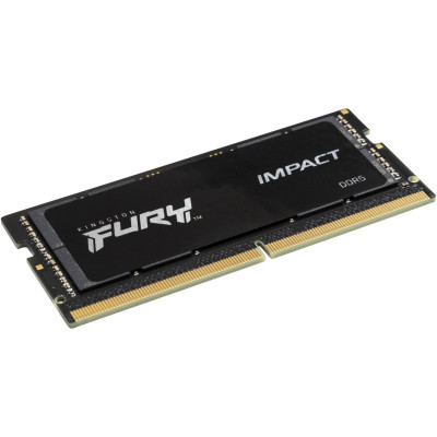     SoDIMM DDR5 16GB 6000 MHz Impact XMP Kingston Fury (ex.HyperX) (KF560S38IB-16)