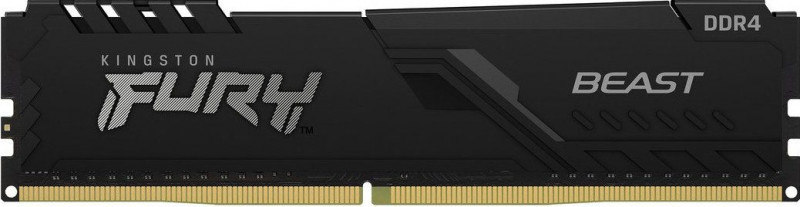 ������ ������ HyperX ��� ���������� DDR4 16GB 3200 MHz Fury Beast Black (Kingston Fury) (KF432C16BB1/16)