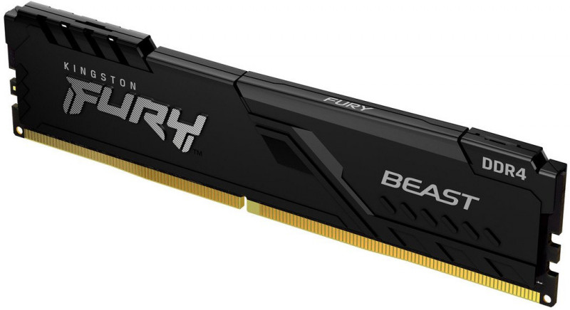 ������ ������ HyperX ��� ���������� DDR4 16GB 3200 MHz Fury Beast Black (Kingston Fury) (KF432C16BB1/16)