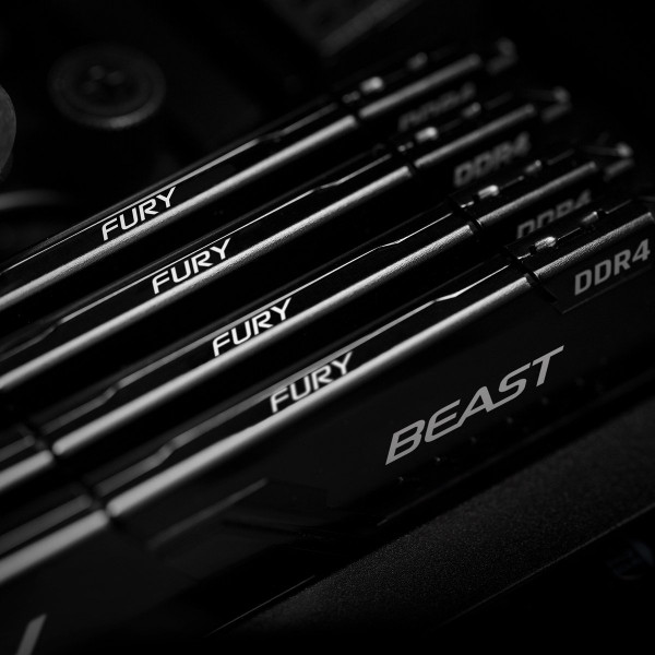 ������ ������ HyperX ��� ���������� DDR4 16GB 3200 MHz Fury Beast Black (Kingston Fury) (KF432C16BB1/16)