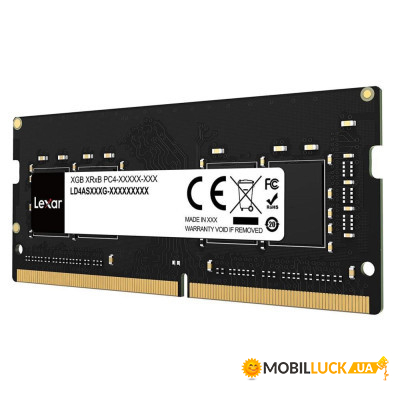  '   DDR4 32GB 3200 MHz Lexar (LD4AS032G-B3200GSST)