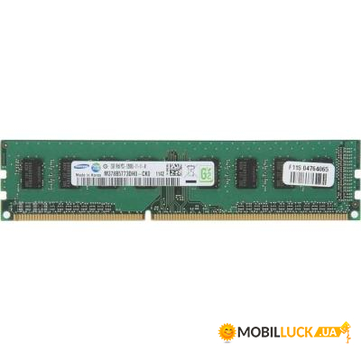     DDR3 2 GB 1600 MHz Samsung (M378B5773DH0-CK0)