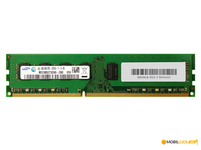   Samsung DDR3 4GB 1600MHz (M378B5273CH0-CK0)