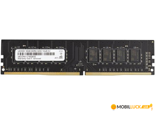    Samsung DDR4 3200 16GB BULK (X8CONV-U16GB32)