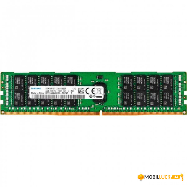  DDR4 32GB/2400 ECC REG Samsung (M393A4K40CB1-CRC4Q)