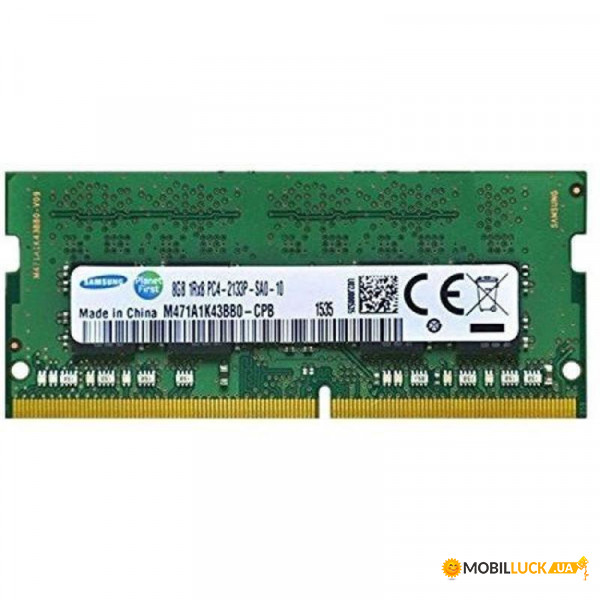  ' Samsung SO-DIMM 8GB/2133 DDR4 (M471A1K43BB0-CPB)