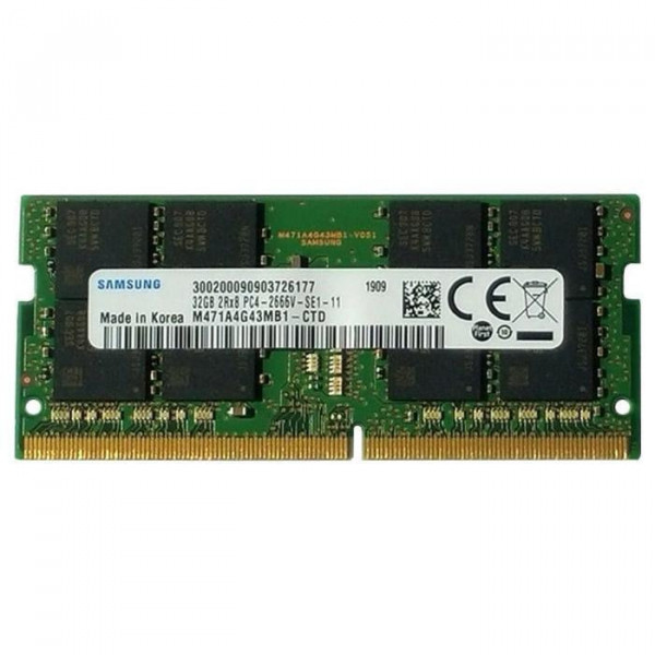   Samsung SODIMM 32G DDR4 2666MHz Original (M471A4G43MB1-CTD)