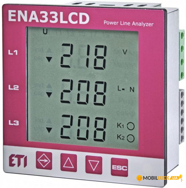    ETI ENA33LCD (96x96 230V AC) (4656910)