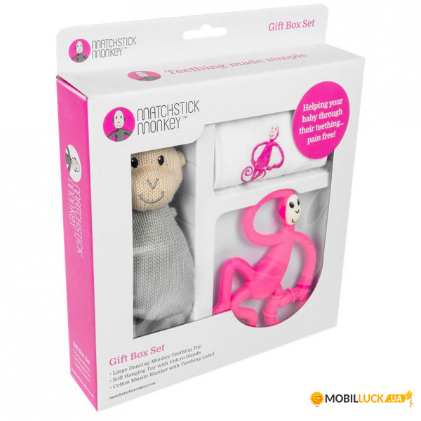  Matchstick Monkey   PINK (MM-TGP-003)