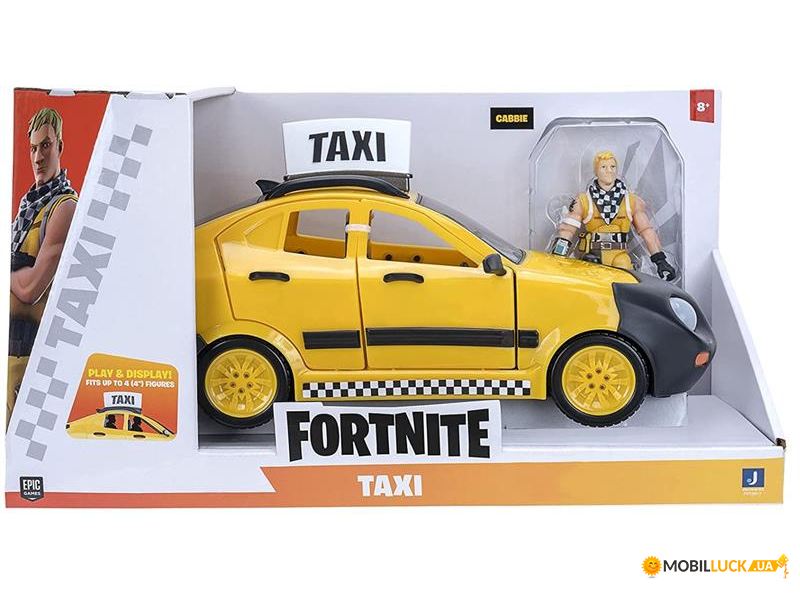   Jazwares Fortnite Joy Ride Vehicle Taxi Cab (FNT0817)