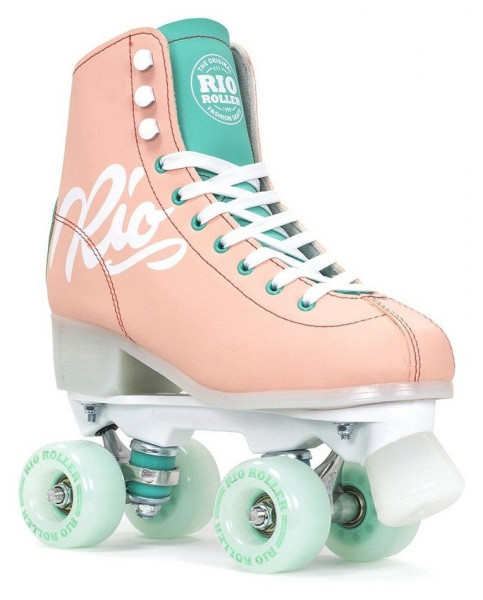   Rio Roller Script Peach-green (-, 37)