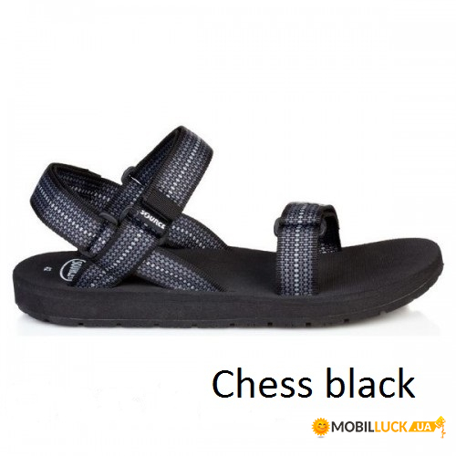  Source Classic Mens 46 Chess Black (1010112846)