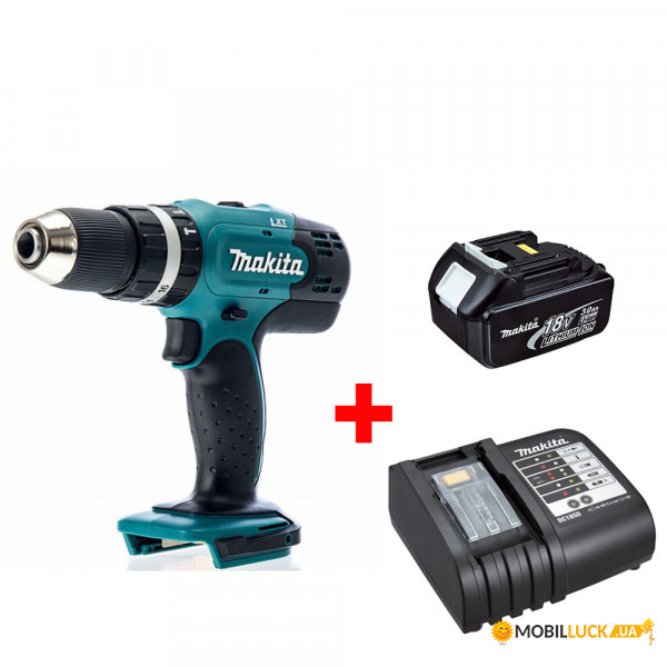   - Makita DHP453Z+.18V 3 Ah+