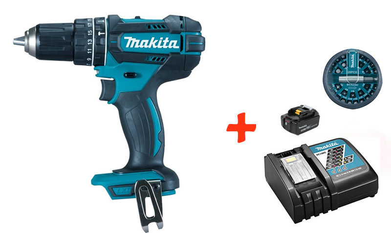   - Makita DHP482Z+.18V 5 Ah+ +  (DHP482RTX)