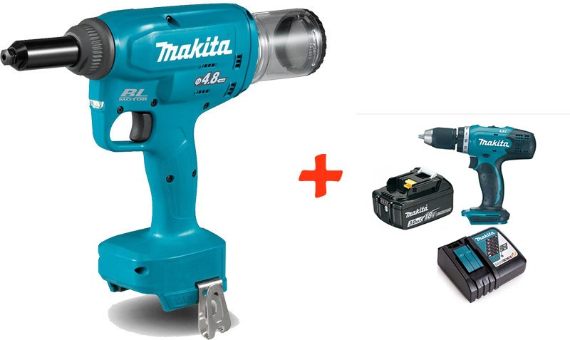    Makita DRV150Z+ - Makita DDF453RFX7