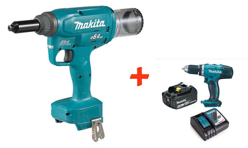    Makita DRV250Z+ - Makita DDF453RFX7