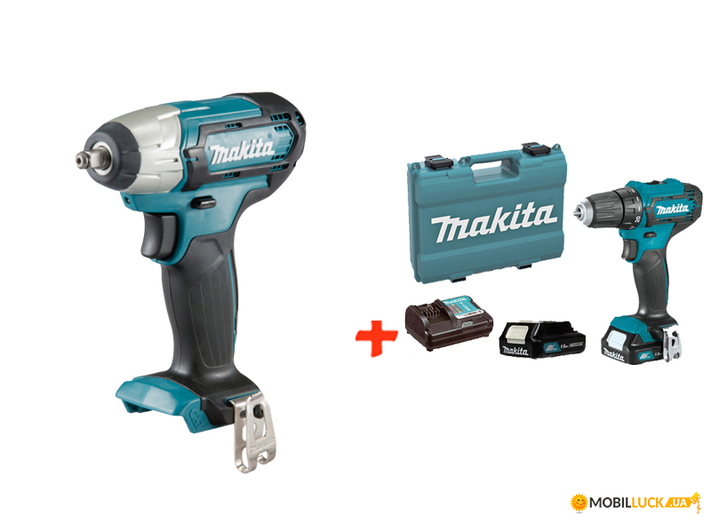   Makita TW140DZ+  Makita DF333DWAE (TW140SET)