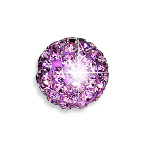  Biojoux Trendy Crystal Ball 8 mm Light Rose