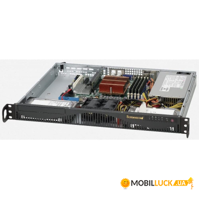    Supermicro 1U 350W (CSE-512F-350B1)